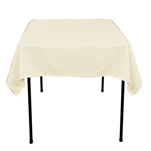Small Tablecloth Polyester Square 36 Inch By Broward Linens (Variety of Colors)