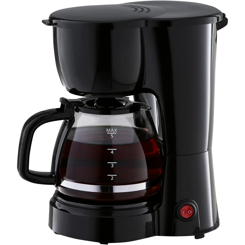 Mainstays 5 Cup Coffee Maker, Black