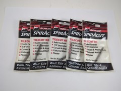 Rotozip Tilecut 1/8 In. Carbide Zip Bit (5-Pack) TC Rotozip Spiracut