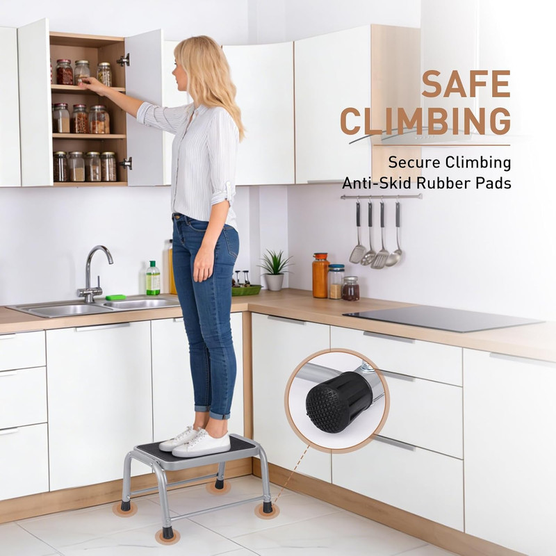 Step Stool,Step Stools for Adults with Non-Slip Rubber Feet, 600 Lbs gallery