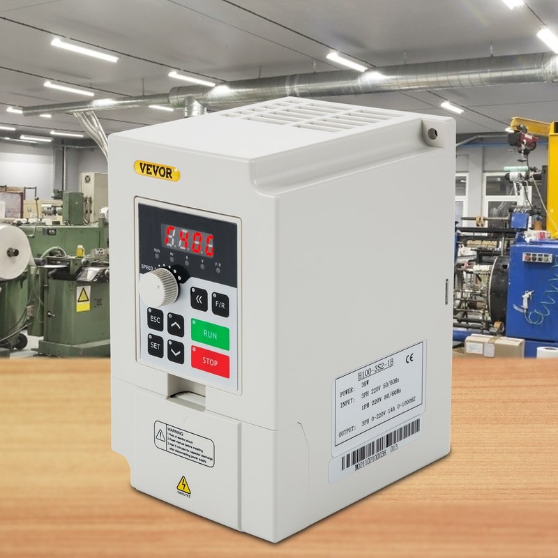 [New]Variable Frequency Drive,AC 220V Input 3KW Variable Frequency CNC Drive Inv gallery