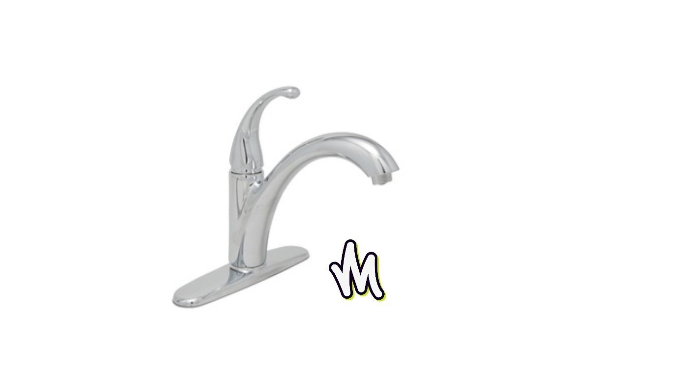 PROFLO PFXC1901BN Nickel Single Handle Kitchen Faucet - Includes Escutcheon gallery