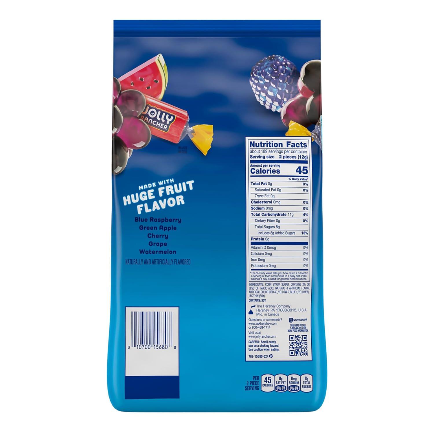 Assorted Fruit Flavored Hard Candy Bulk Bag, 5 lb gallery