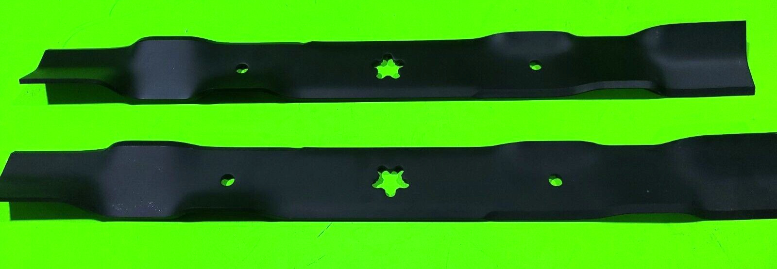 NEW 42" Mulching Blade Set Fits Husqvarna YTH150 - Comes with 2 Blades gallery