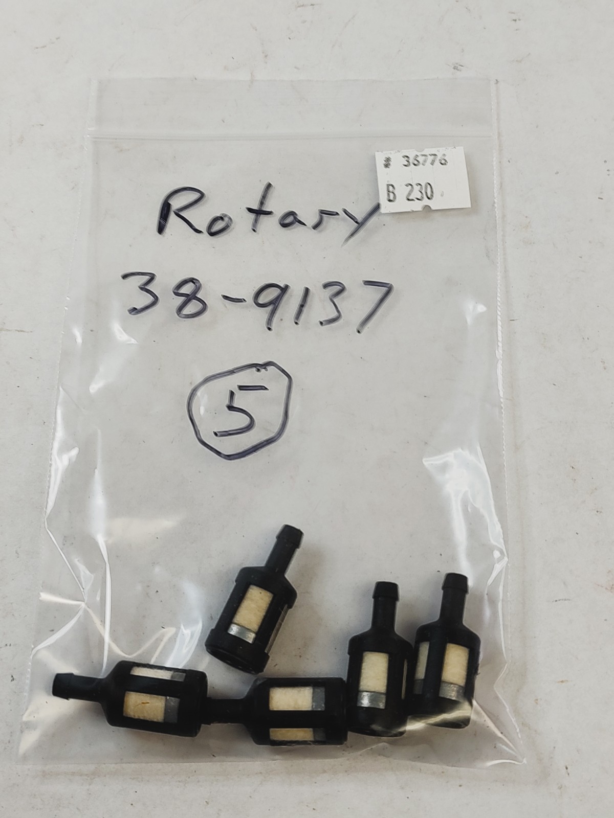 Rotary 38-9137 Fuel Filter for Zama 5pcs gallery