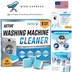 Active Washing Machine Cleaner Deep Clean 24 Pack – 1 Supply 24 Pack