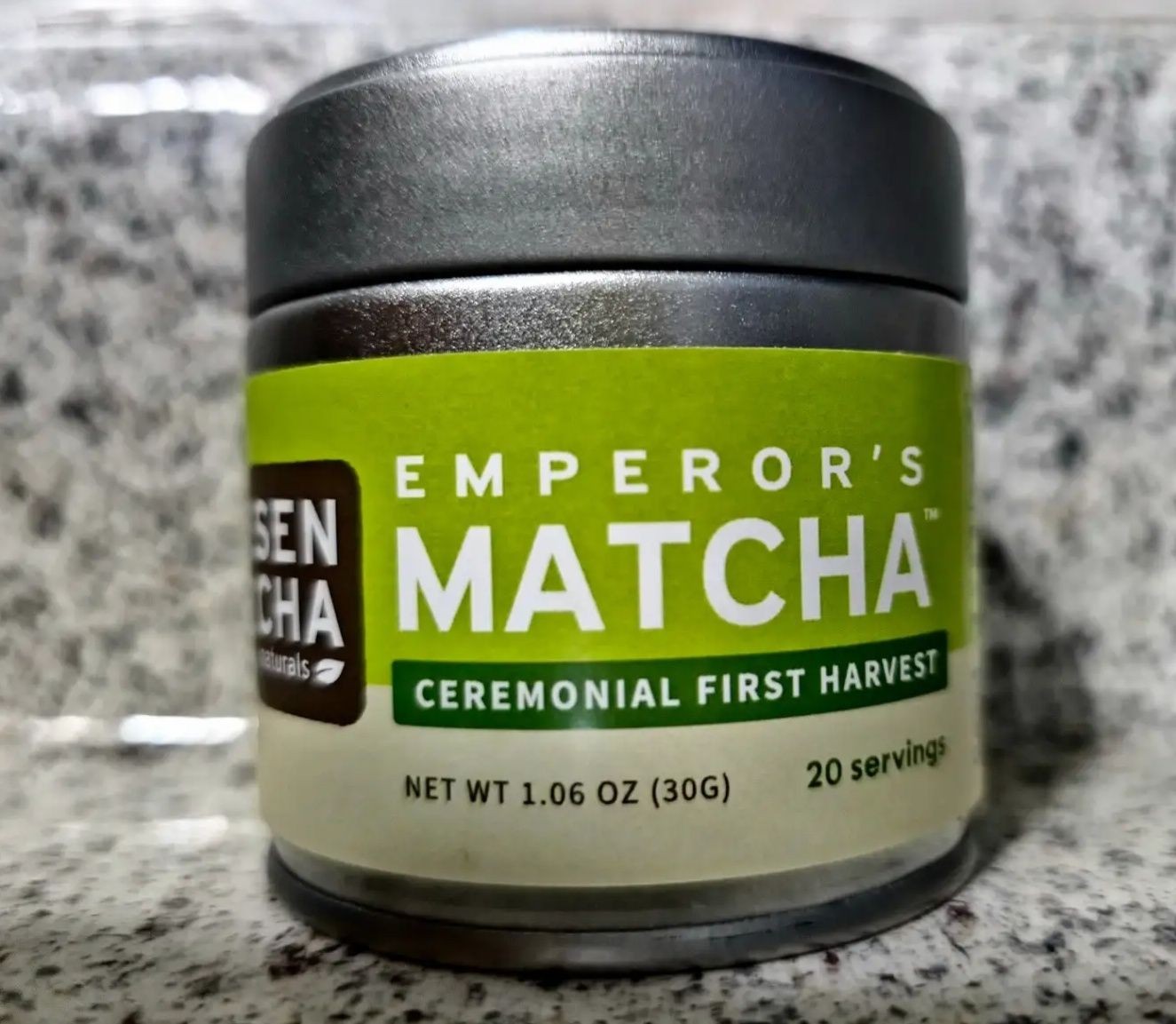 Sen Cha Naturals Matcha Ceremonial First Harvest Green Tea Powder 1.06oz gallery