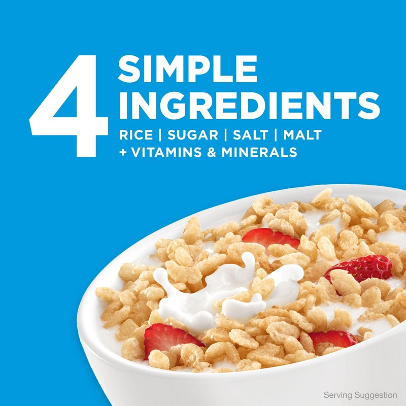 Kellogg's Rice Krispies Cold Breakfast Cereal 8 Vitamins and Minerals gallery