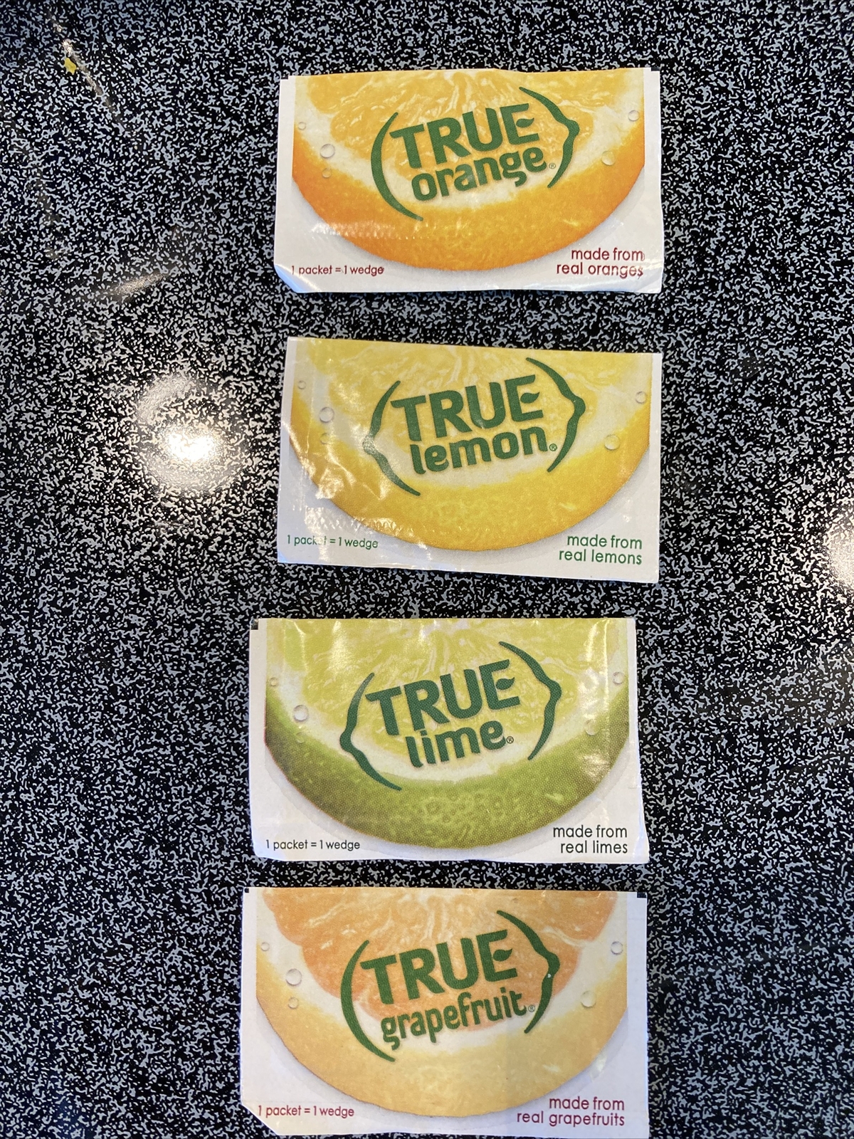 12 PACKETS 3 each TRUE LEMON LIME ORANGE GRAPEFRUIT Citrus Water Enhancer gallery