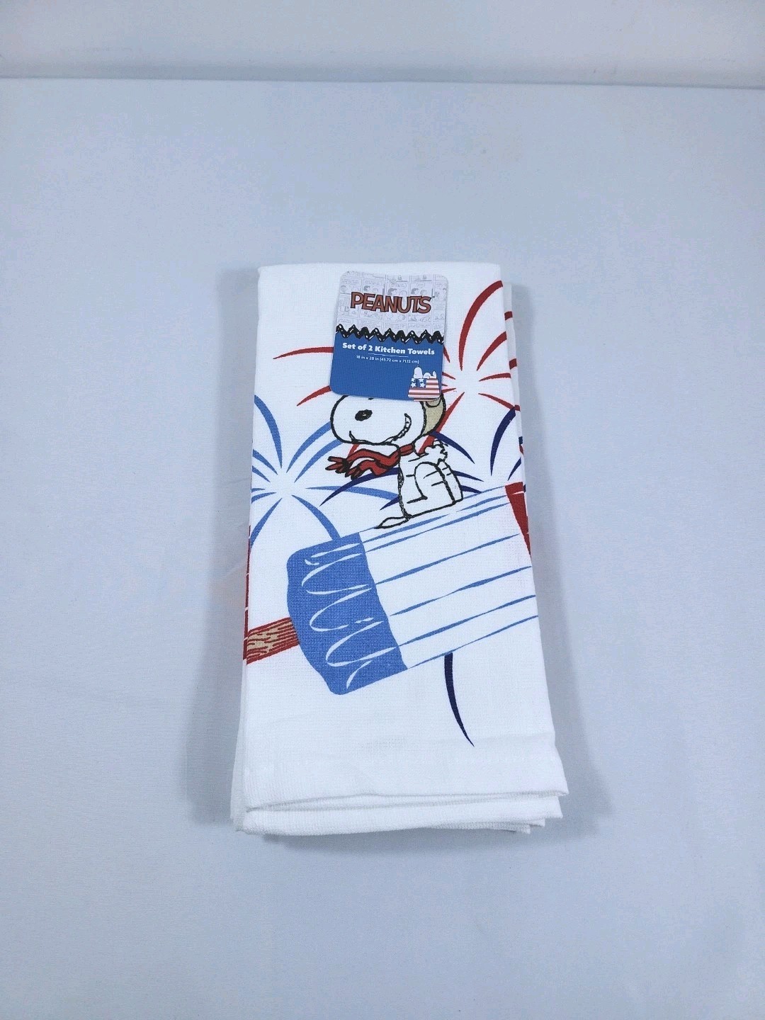Peanuts New 2026 Snoopy Summer Theme Kitchen Towel Set Of 2, 18 x 28in gallery