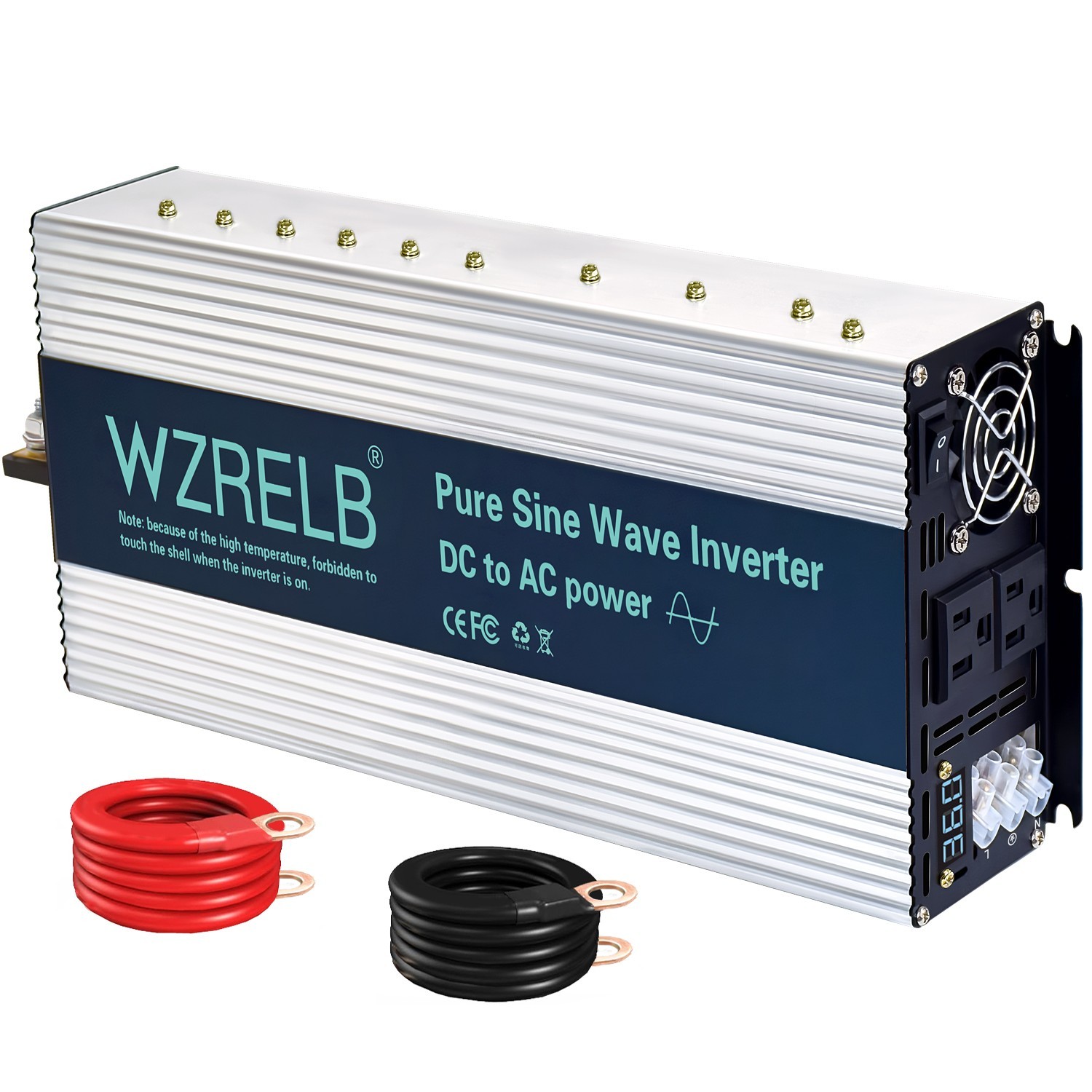 2500W Pure Sine Wave Power Inverter 36V to 110V/120V DC to AC60HZ camping rv new gallery
