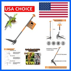 Stand Up Weed Puller Tool,Weeder,Hand Weeding Tool with Long Ergonomic Handle…