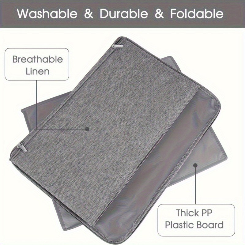 4Pcs Extra-large foldable cationic storage box,waterproof storage box gallery