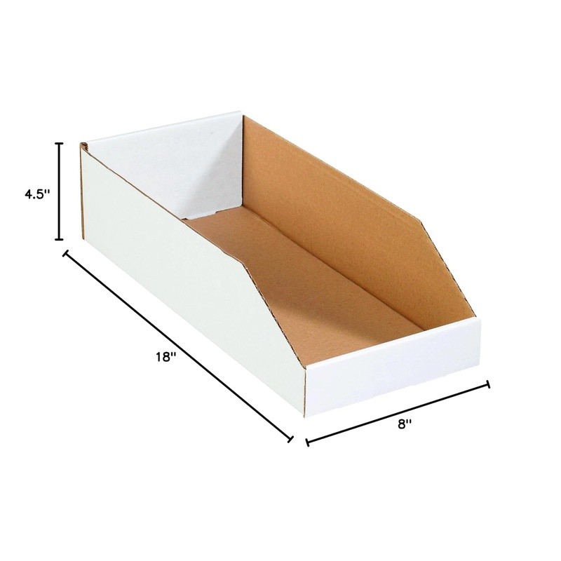 Durable Corrugated Storage Box Flat Packed Easy Assembly Label Friendly New gallery