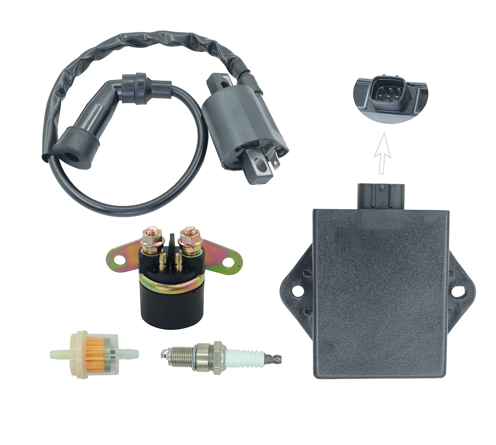 CDI Box Ignition Coil Fit for Arctic Cat 300 2X4 4X4 1998-2005, Arctic gallery