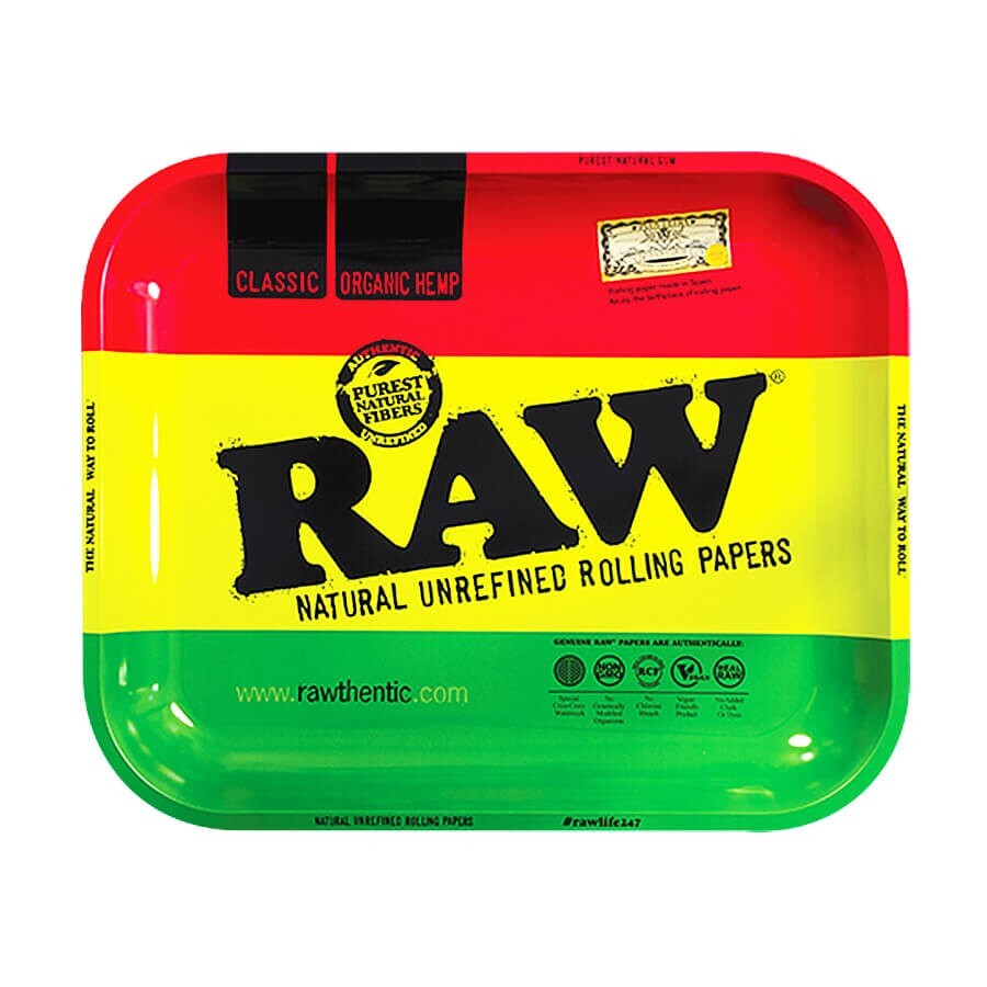 RASTA METAL TRAY - RAW 34x28x3cm gallery