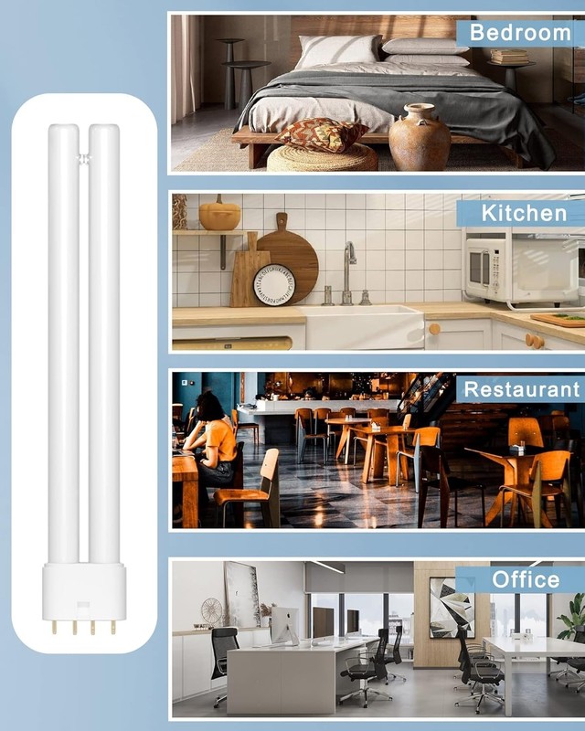2G11 18W Bug Zapper Replacement Bulb, H-Shaped 18W Light Bulb for Indoor Outdoor gallery