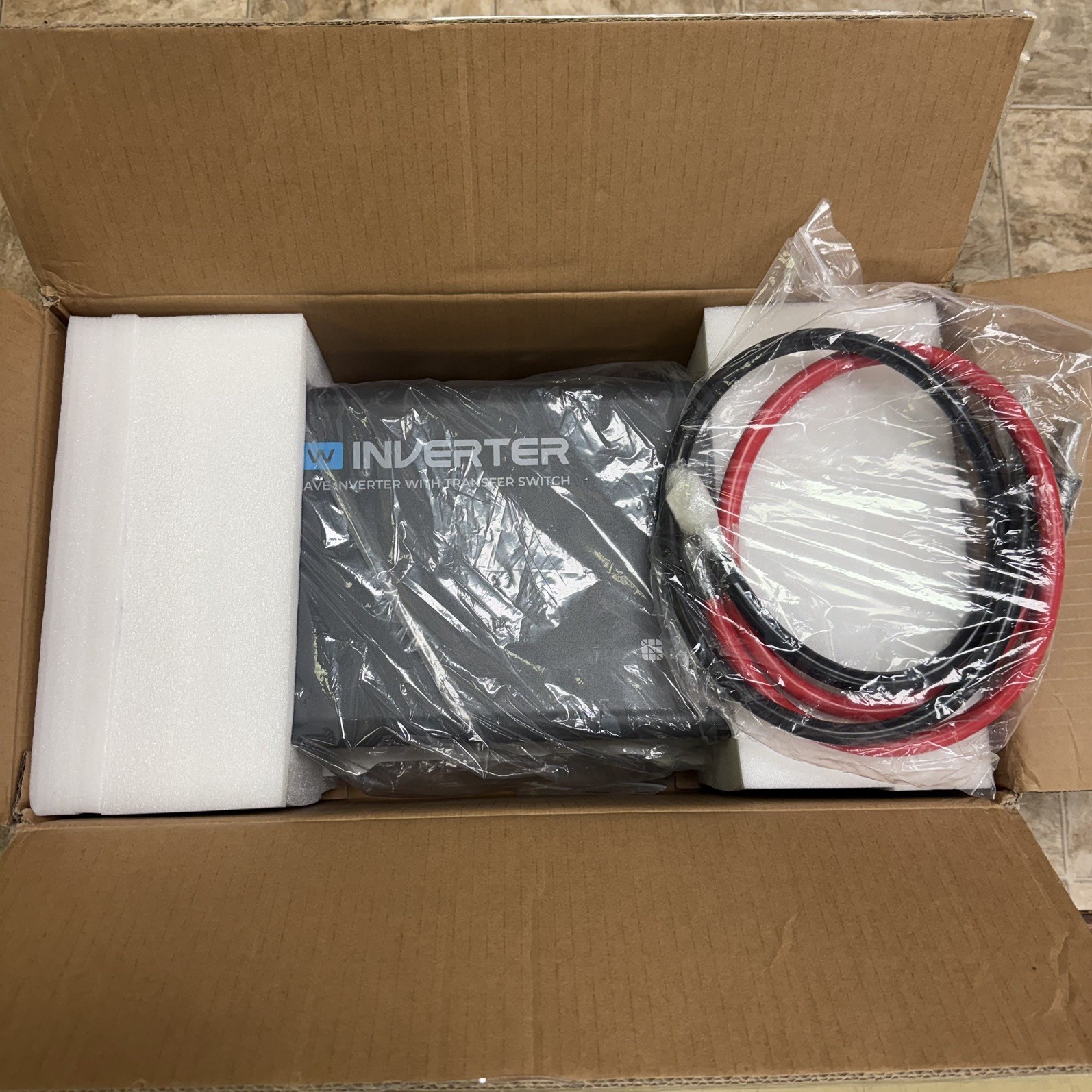 Renogy 12V 2000W Pure Sine Wave Inverter UPS Transfer Switch Built-in Bluetooth gallery