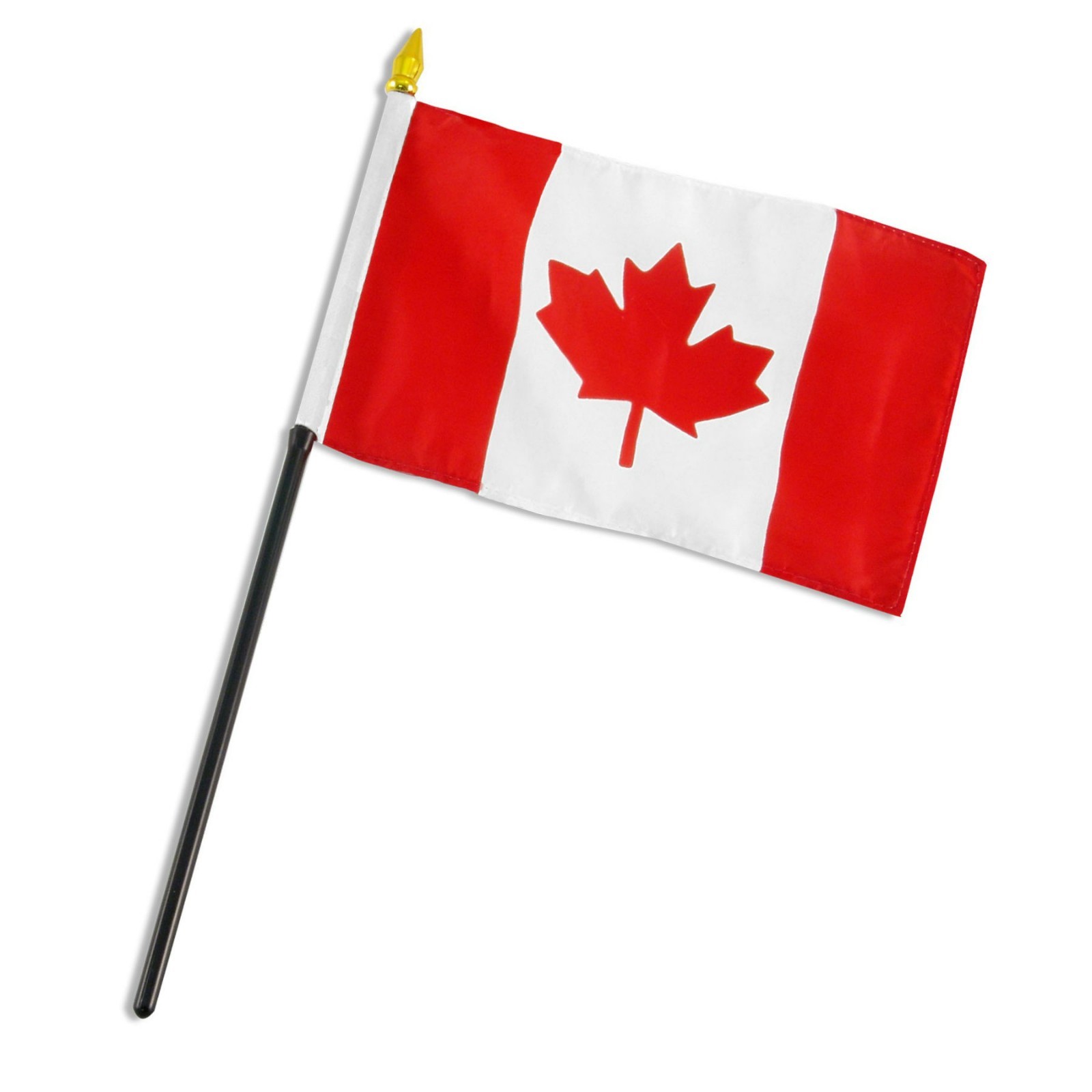Canada 4"x6" Flag Desk Table Stick Polyester (sewn edges) gallery