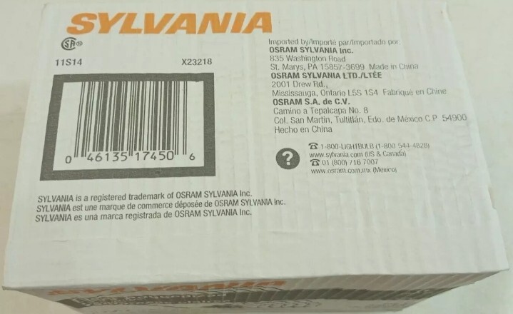 Sylvania 11S14 Clear Ruggedized S14 Bulb 11W 6 Pack 130v gallery
