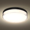 Luxrite Slim 7" LED Flush Mount Light, 15W, 1000LM, 5CCT, Dimmable gallery