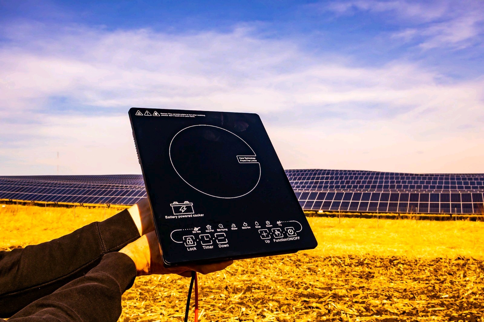 24v DC Induction Cooker/ RV /Off-grid Solar Applications 1000w Model DC-300 gallery