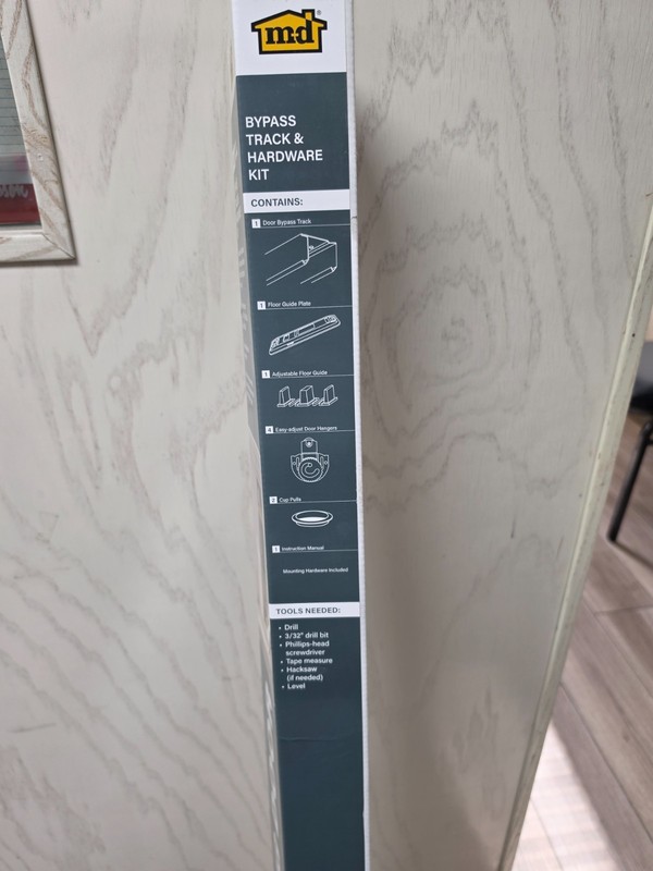 M-D Sliding Door Bypass Track & Hardware Kit gallery