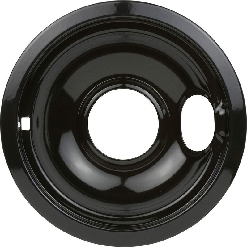 OEM Range 6'' Drip Pan for Whirlpool RF365PXYW0 RF375PXDW0 RF365PXYW1 RF385PXGW0 gallery