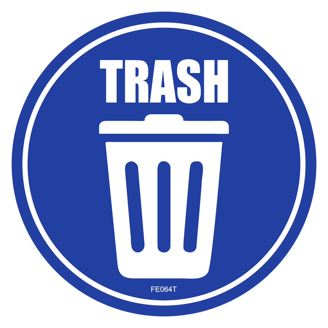 Trash Recycle Sticker - Home Office Container Symbol Vinyl Decal Choose Size gallery