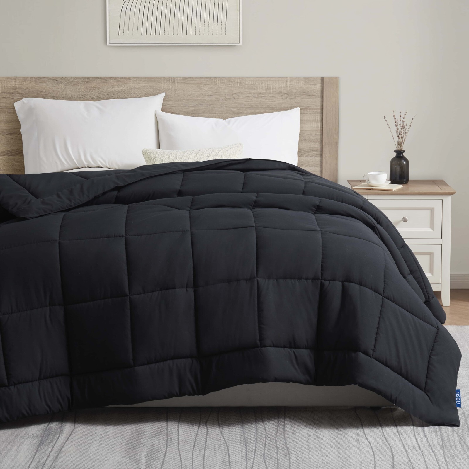 Quilted Down Alternative Comforter, Ultra Soft all season Comforter Duvet Insert gallery
