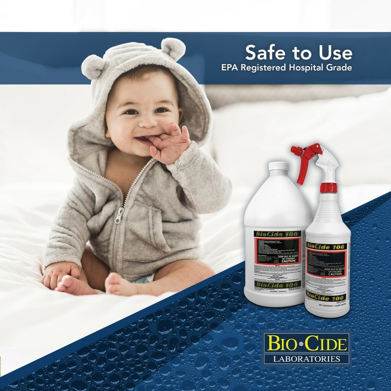 Biocide 100 Multi-Purpose Disinfectant Spray | DIY Mold, Mildew, Fungi Remover gallery