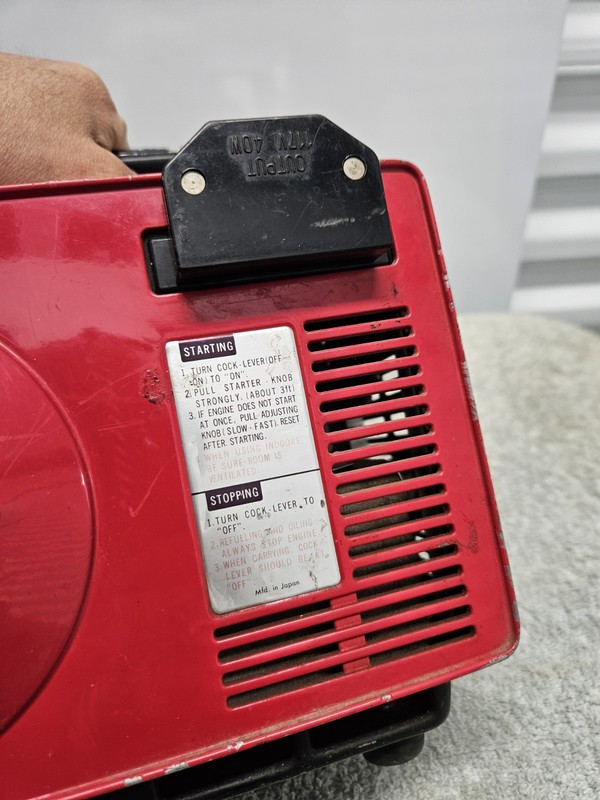 Vintage Honda E40 II Micro Generator gallery