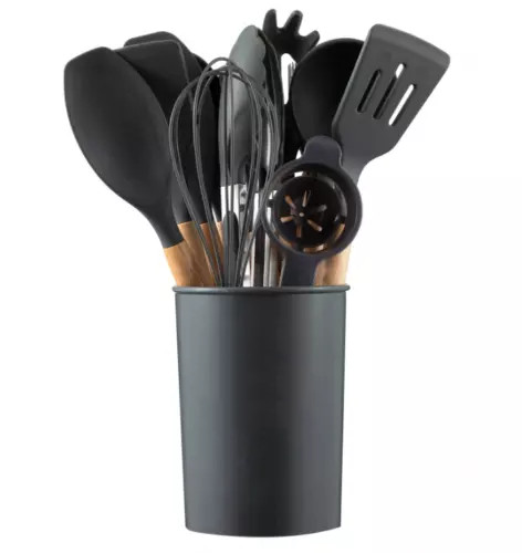 14 Pcs Silicone Cooking Utensil Kitchen Set Heat Resistant Nonstick Spatula Tool gallery