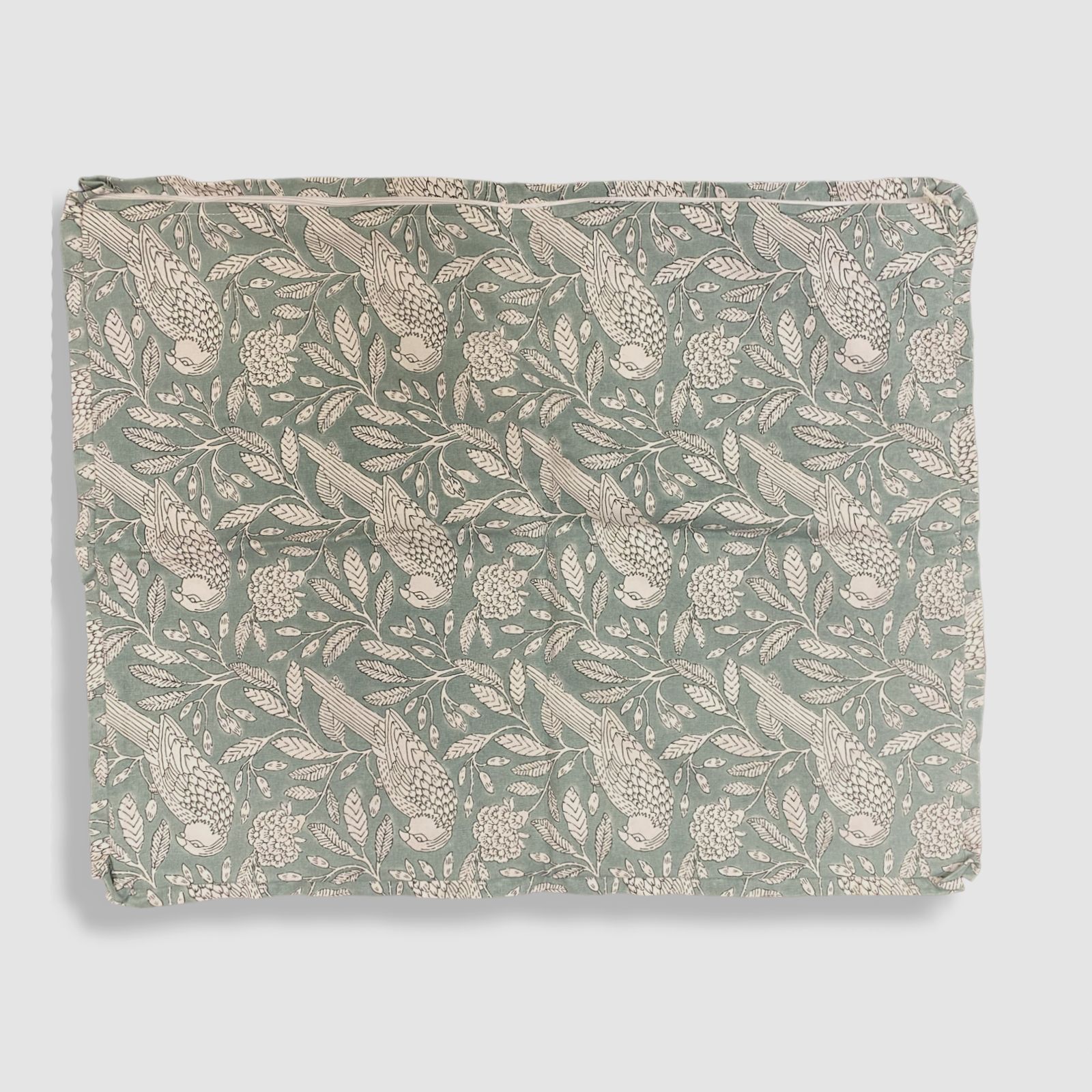 $235 25 Mackenzie Lane Blue Spa Bird Standard Sham Pillow Cover 20 in x 36in gallery