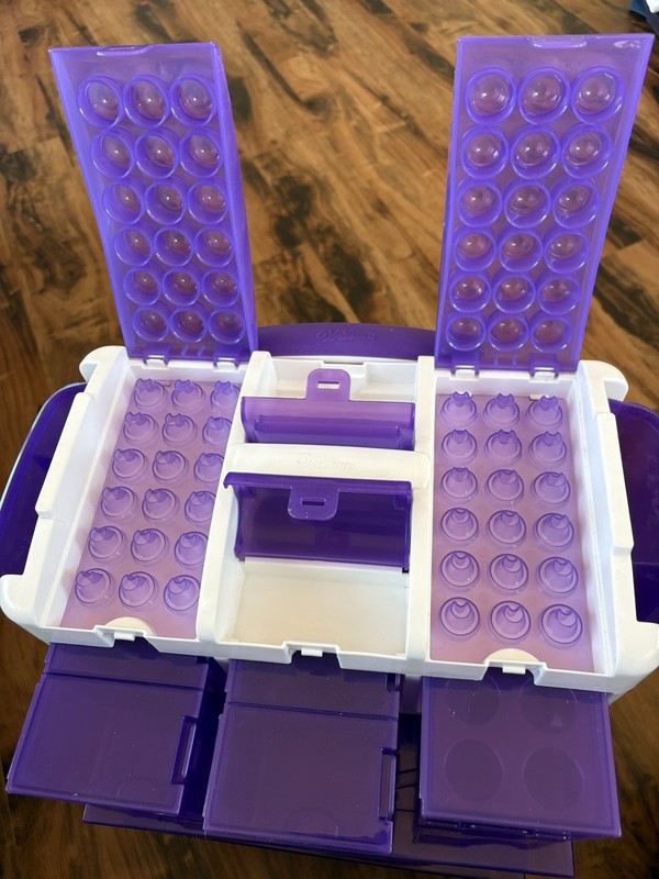 Wilton Ultimate Rolling Tool Caddy Cake Decorating Organizer gallery