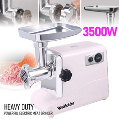 3500W Electric Meat Grinder Reverse Function Food Chopper Machine kibbe maker