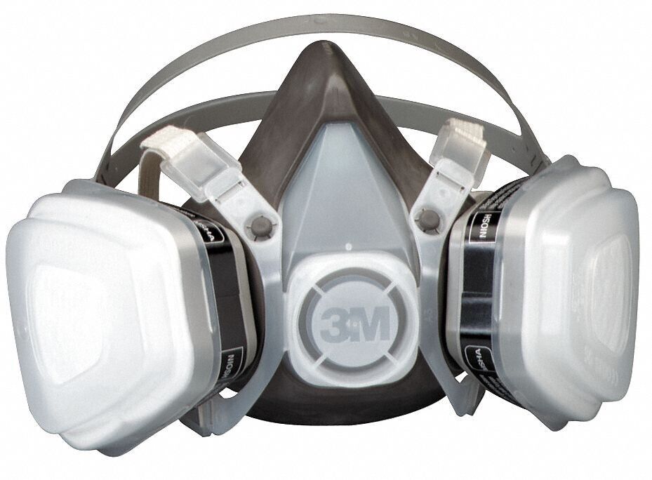 3M 7 IN 1 DISPOSABLE Half Face Respirator Facepiece Painting Spraying Pesticides gallery