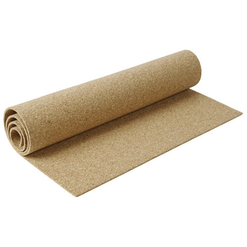 4' WIDE (BY THE FOOT) 1/4" THICK ONE CORK ROLL CHOOSE SIZE bulletin board sheet gallery