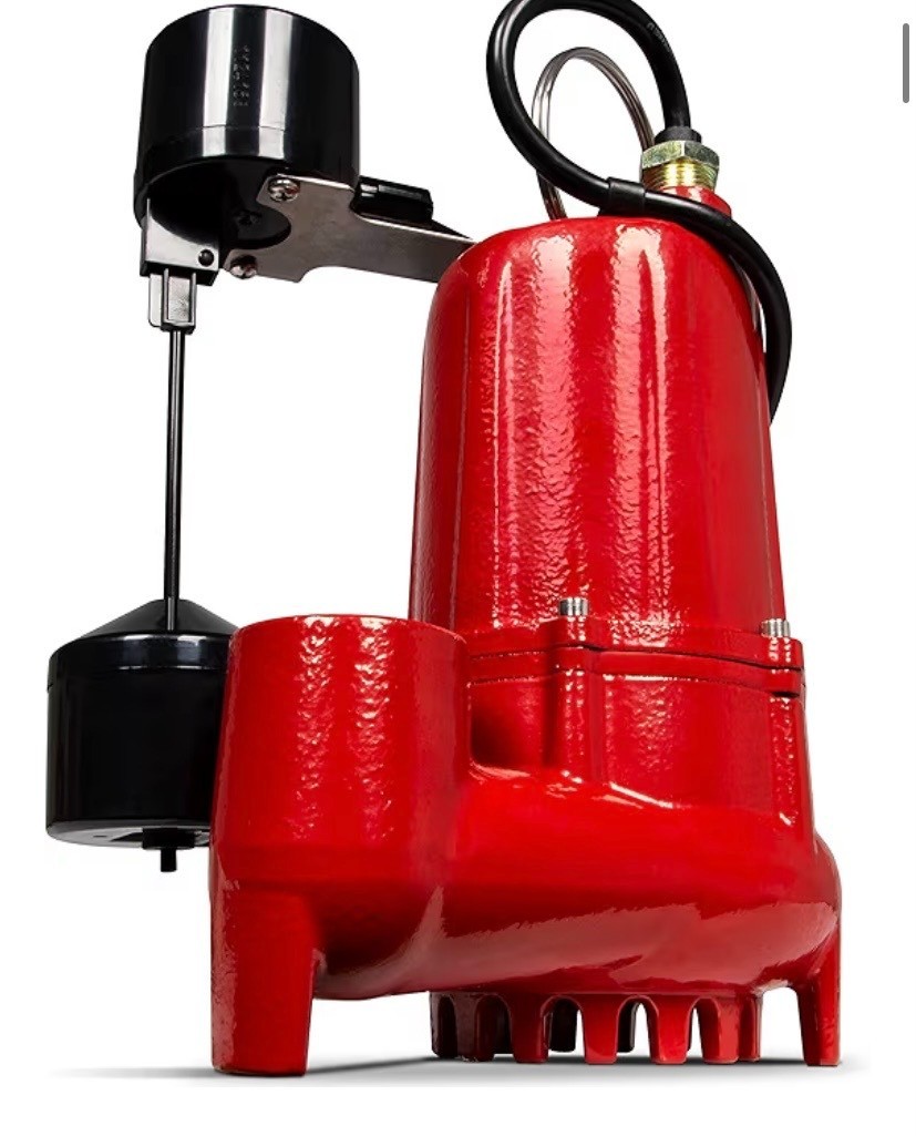 Red Lion RL-SC50V Submersible Water Pump, Heavy Duty Automatic Sump Pump with Ve gallery
