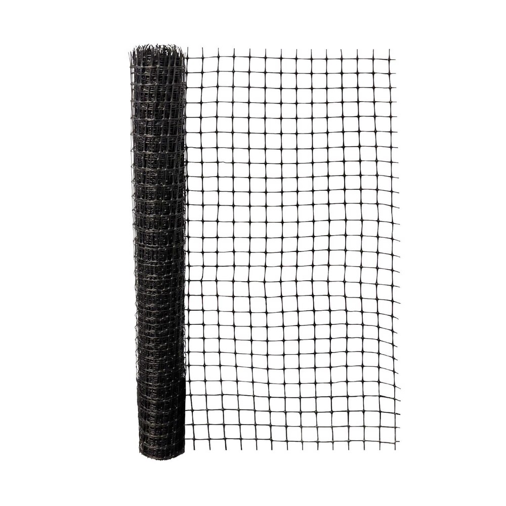 Tenax 60039989 Polypropylene Black Multi-Purpose Netting 25 L x 2 H ft.