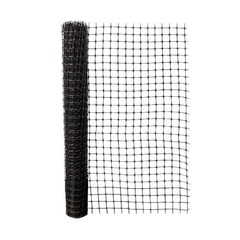 Tenax 60039989 Polypropylene Black Multi-Purpose Netting 25 L x 2 H ft.