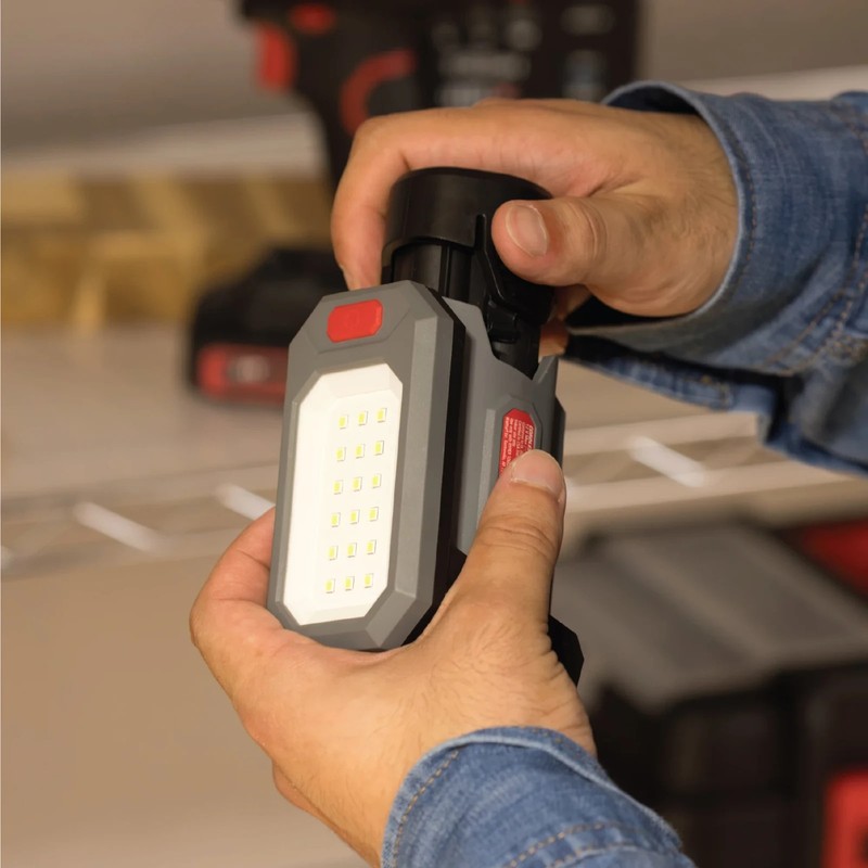 Hyper Tough 12V Max 800-Lumen Cordless LED Work Light with 1.5AH Lithium-Ion Bat gallery