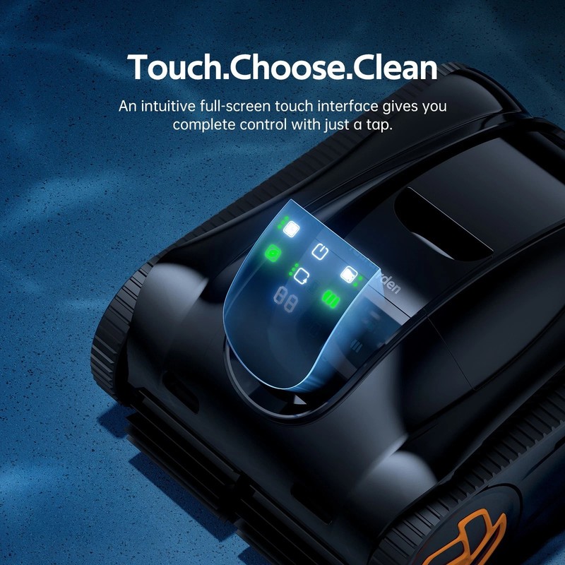 iGarden KN35 210Min Runtime APP Control Robotic Inground Pool Cleaner Vacuum gallery