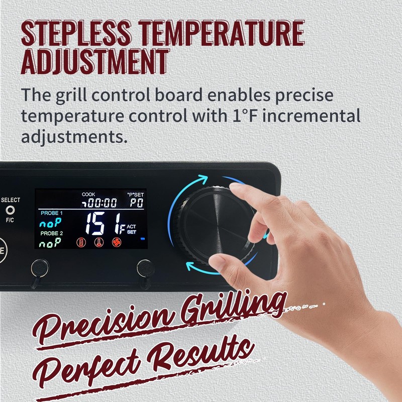 PID Grill Control Panel Upgrade w/ Igniter Fits Pit Boss Navigator Pro Sportsman gallery