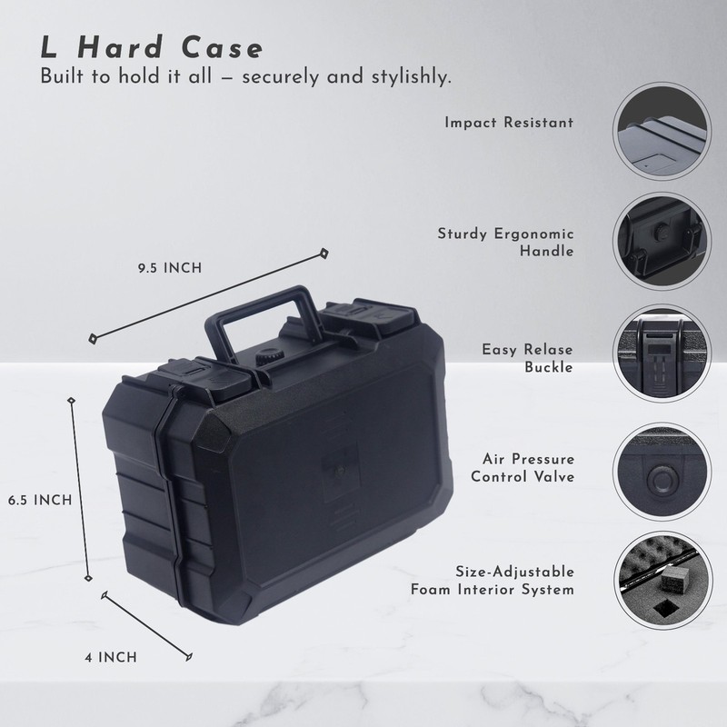 Rugged Lockable Hard Case | Waterproof Shockproof Airtight Protective Storage gallery