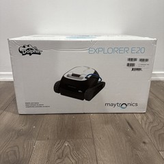 Dolphin Explorer E20 Robotic Pool Cleaner Auto Vacuum Easy Clean (9426) New