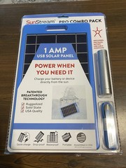 Sunstream PRO Rugged Waterproof USB Charging Solar Panel Pack Wholesale 10-200PC
