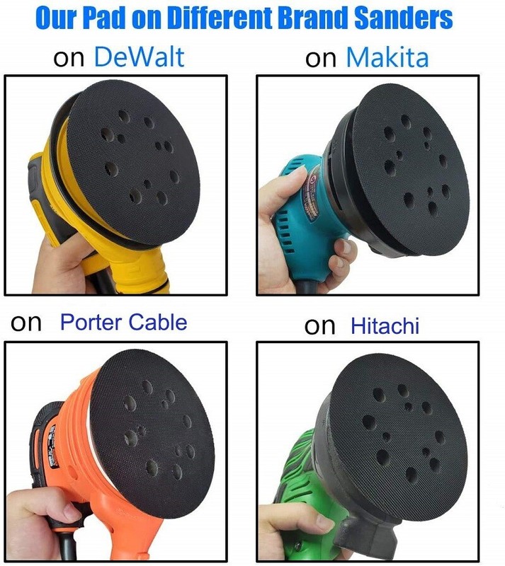 5" Hook&Loop Orbit Sander Pads for DeWalt DW420 DW422 DW423 DW426 D26453 D26456 gallery
