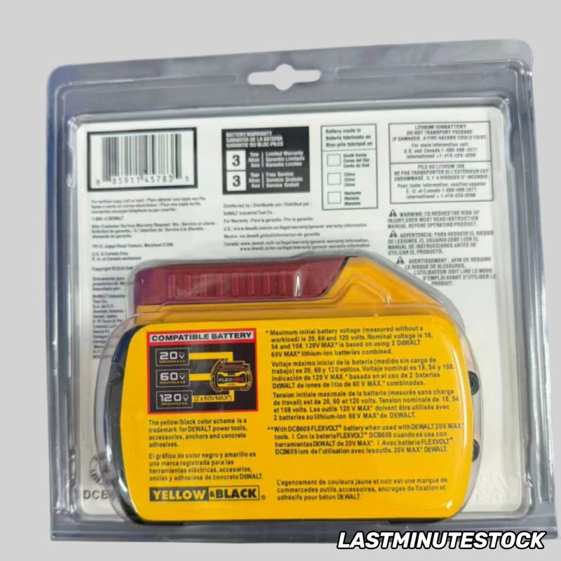 DeWALT DCB612 FlexVolt 20V / 60V MAX 12.0 Ah Lithium-Ion Battery | BRAND NEW✅ gallery