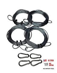 Wire Rope for Deck Shade – Awning Attachement for Square and Rectangle Shade